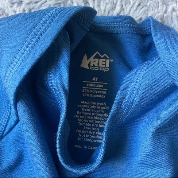 Blue and Green Kids' long underwear thermal set - Picture 2 of 10